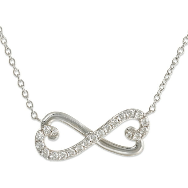 Unisex Links Two Tone Necklace Infinite Love Jewelry Stainless Steel Necklace 